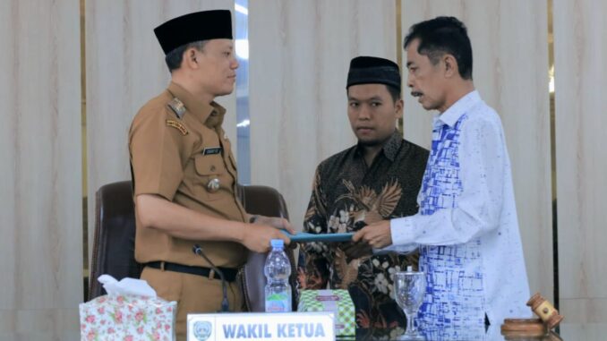 Bupati Sabar AS harap Pokir DPRD selaras dengan RPJMD Pasaman.