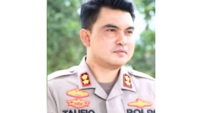 Kapolres Batu Bara AKBP Taufik Hidayat Thayeb.