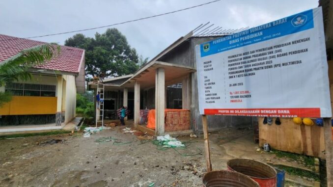 Kondisi Proses Sapras di SMK N I Koto Balingka