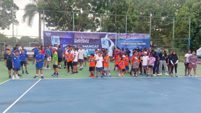 Lapangan Tenis Jakabaring Sport City rampungkan Turnemen IMTC Master.
