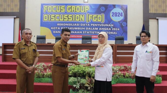 FGD Rekonsiliasi Data Penyusunan Kota Payakumbuh dalam Angka 2024.