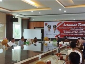 Kunjungan Tim penilai PPD tahap II Tingkat Sumbar Pemko Bukittinggi.