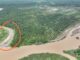 Pembuatan parit guna mengaliri Sungai Batang Masang.