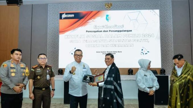 Pemerintah Daerah Kabupaten Batu Bara berkomitmen menjaga kondusifitas dan keamanan.