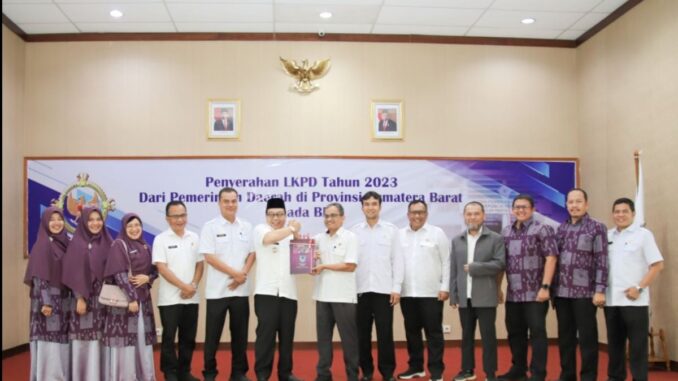 Penyerahan KPD Tahun 2023 Kepada BPK-RI.