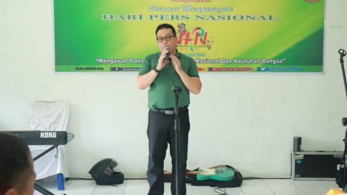 Peringatan lahirnya PWI ke 78 dan Hari Pers Nasional 2024.