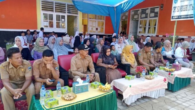 Perpisahan mahasiswa PL STAI MA Bayang Di UPT. SDN 17 Simaung Cumateh.