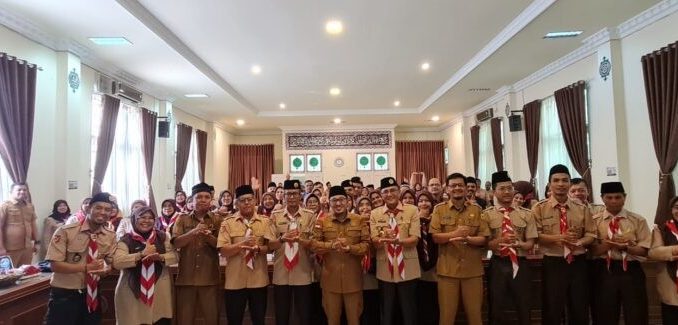 Rakerran Gerakan Pramuka Rangting 0404 Sungai Tarab.