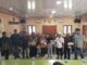 Manajemen PT Socfindo Kebun Aek Loba membagikan sembako di kegiatan jumat barokah kepada warga di setiap desa lingkungan perusahaan.