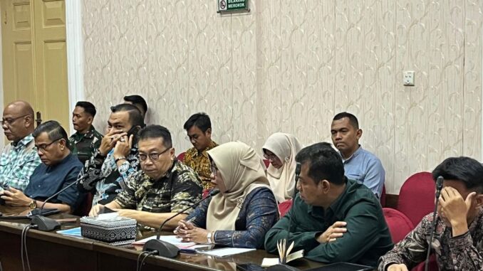 PJ Wako Payakumbuh ikuti rapat bersama Pemprov Sumbar dalam penanganan sampah.