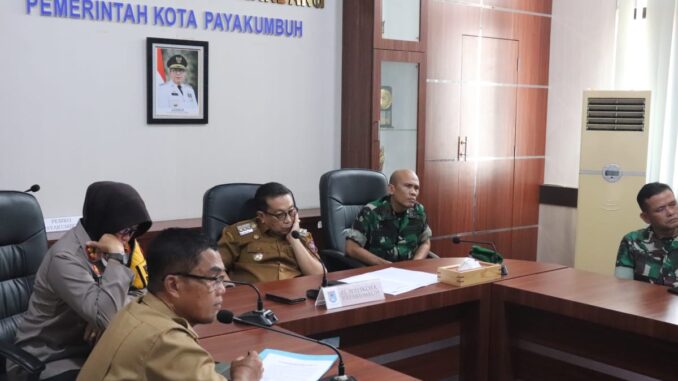 Rakor Lintas Sektoral yang diadakan Rakor Lintas Sektoral.