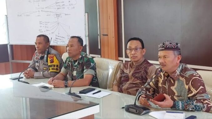 Rapat koordinasi Pemko Bukittinggi bersama koordinasi dengan PHBI dan unsur terkait.
