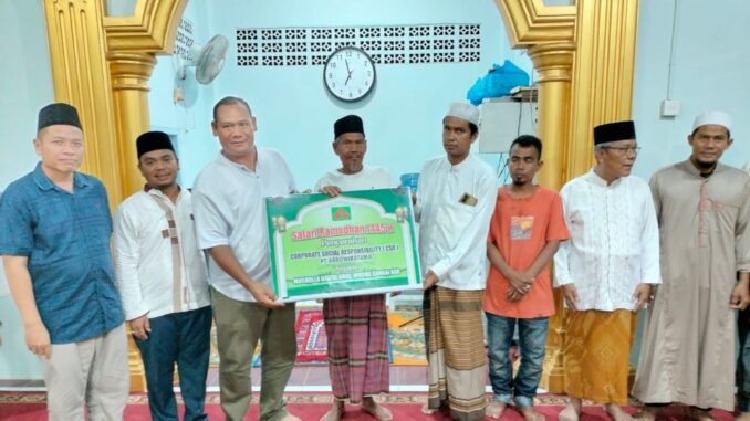 Tim Safari Ramadhan Perusahaan PT. Agrowiratama.