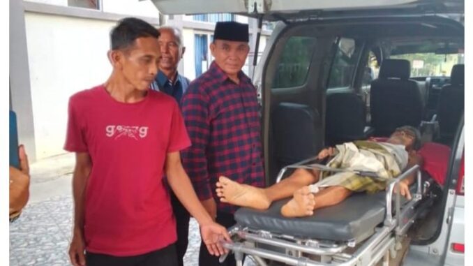 Atensi Walinagari dan Bupati Syafarudin, akhirnya keluarga tidak mampu didaftarkan menjadi peserta BPJS kesehatan.