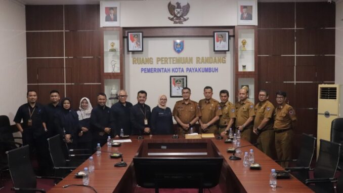 Audensi bersama BPOM Pusat dengan Pemko Payakumbuh.