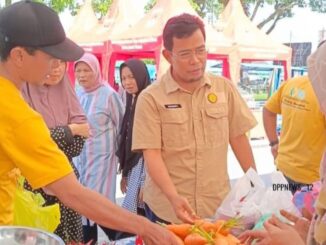 Gerakan Pangan Murah yang digelar Pemko Bukittinggi.