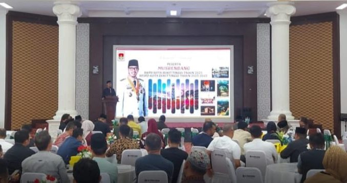 Musrenbang RKPD 2025 dan RPJPD 2025-2045 Pemko Bukittinggi.