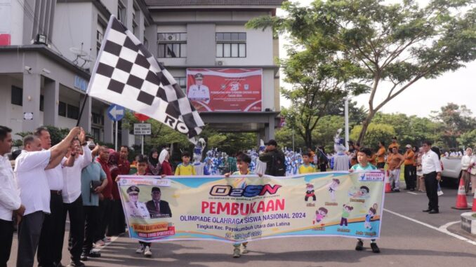 Pembukaan O2SN tingkat Kecamatan Payakumbuh Utara dan Latina.
