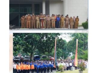 Pemko Bukittinggi gelar apel gabungan dan halal bihalal.