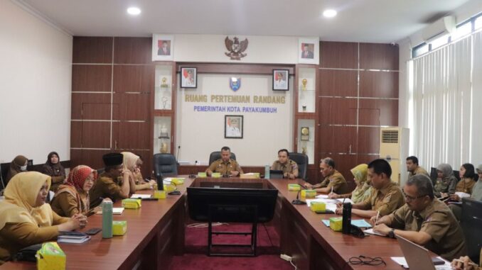 Pemko Payakumbuh gelar Rapat PEKPPP tahun 2024.