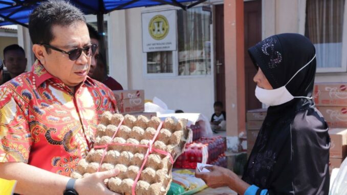 Pemko Payakumbuh gelar pasar murah.