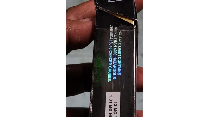 Rokok tanpa cukai beredar bebas di Pasaman Barat.