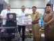 Wako terima bantuan CSR Sarpras Disabilitas untuk MPP Bukitinggi dari PT. Semen Padang.