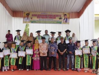 Bupati Safaruddin hadiri Perpisahan dan Wisuda Tahfiz SD se Nagari Maek.