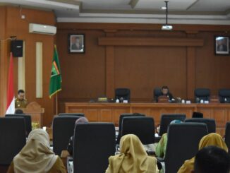DPRD Kota Payakumbuh menggelar Rapat Paripurna DPRD.