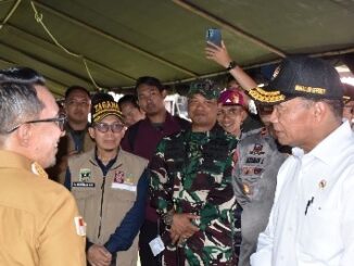 Kunjungan Menteri PMK Muhajir Effendy ke Tanah Datar.