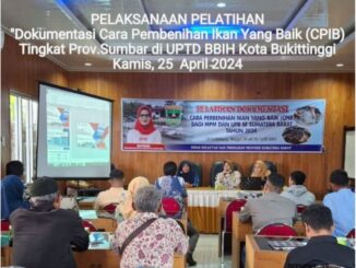 Pelatihan dokumentasi CPIB tingkat Sumbar.