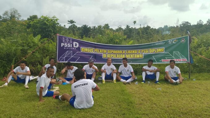Pelatihan pelatih sepak bola di Mentawai pertama kali digelar Askab PSSI.