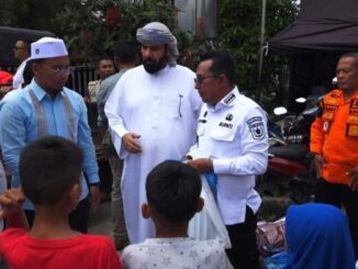 Pemerintah Uni Emirat Arab (UEA) memberikan bantuan untuk korban banjir dan lahar dingin di Tanah Datar.