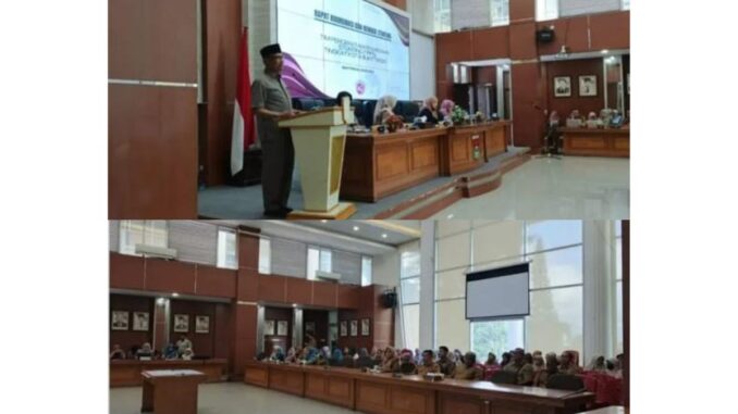 Pemko Bukittinggi tingkatkan upaya percepatan penurunan stunting.