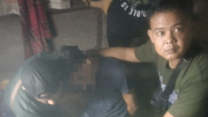 Penangkapan pelaku penyalahgunaan narkoba di Pasbar.