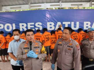 Polres Batu Bara mengungkap 101 kasus narkoba dalam kurun waktu 5 bulan.