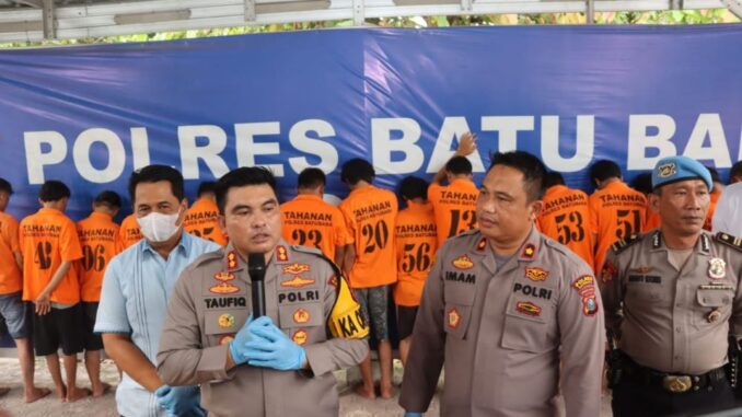 Polres Batu Bara mengungkap 101 kasus narkoba dalam kurun waktu 5 bulan.