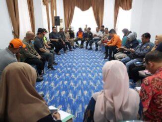 Rapat koordinasi penanggulangan bencana banjir & galodo.