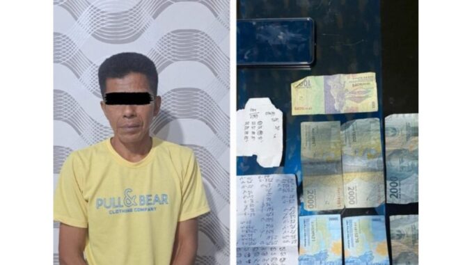 AG, pelaku judi online.