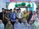 Bupati Eka Putra saat menghadiri wirid gabungan masyarakat Jorong Bukik Tamasu Nagari Balimbing.