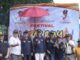Bupato Safaruddin saat meresmikan Festival Lasak Bana.