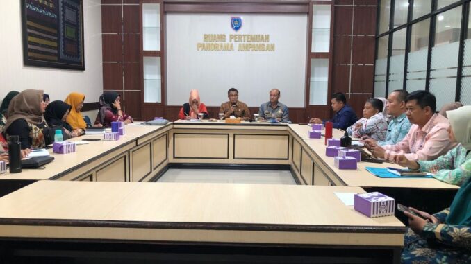 Dinas Kesehatan Kota Payakumbuh gelar Rakor persiapan penilaian lapangan kader Posyandu berprestasi tingkat Provinsi Sumatra Barat tahun 2024.