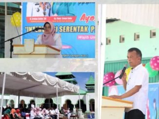 Pemko Bukittinggi menggelar Intervensi Serentak Pencegahan Stunting.