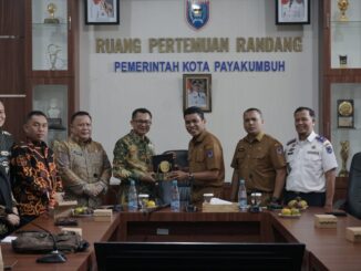 Pemko Payakumbuh dan Pemko Bengkulu menandatangani kesepakatan kerjasama tentang Pengembangan Potensi Daerah dan Peningkatan Pelayanan Publik.