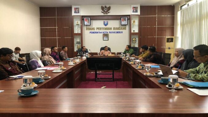 Pemko Payakumbuh menjadi tujuan studi belajar Pemkab Kerinci.