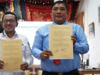 Penandatanganan nota kesepakatan dengan Kajari Batusangkar.