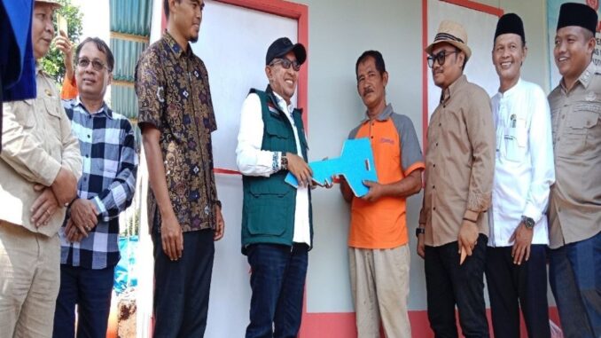 Perantau asal III Koto Kecamatan Rambatan membangun Hantura untuk korban banjir bandang.