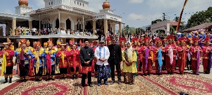Nagari Tapi Selo Kecamatan Lintau Buo Utara Baralek Gadang bertemakan Tapi Selo Bolek Godang 1000 Lopek Kucuik Sanok.