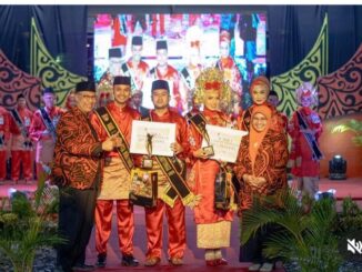 Pembukaan Malam Anugerah Duta Wisata Bujang Jo Gadih Kota Bukittinggi Tahun 2024.