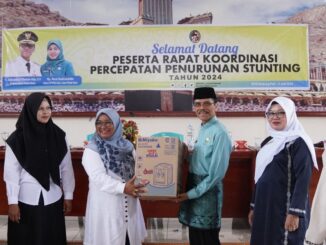 Pemerintah Kabupaten Lima Puluh Kota menggelar rakor untuk penanggulangan stunting.